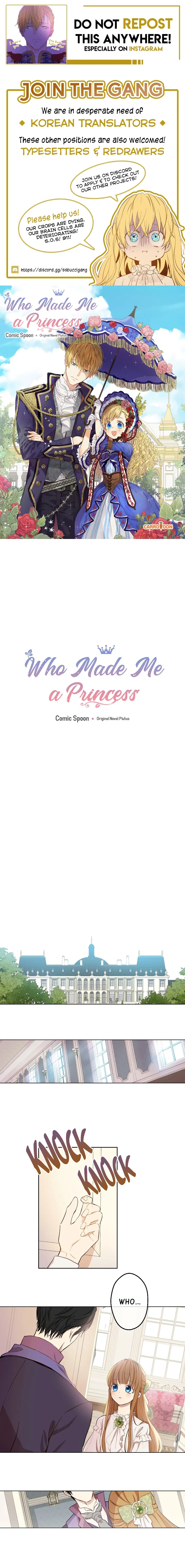 Who Made me a Princess Chapter 67 – Page 1