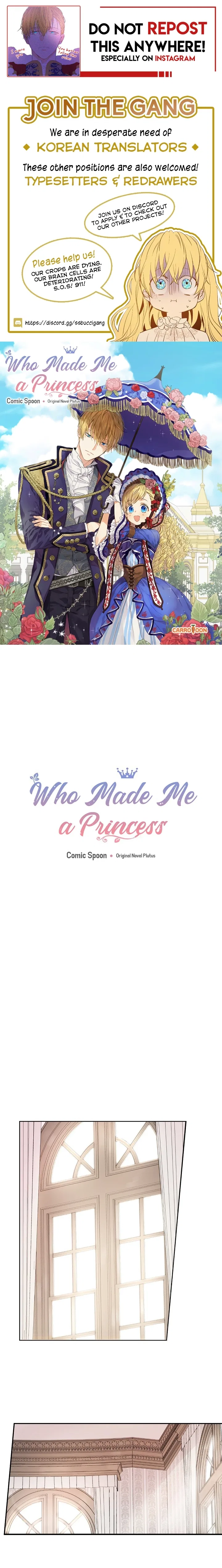 Who Made me a Princess Chapter 62 – Page 1