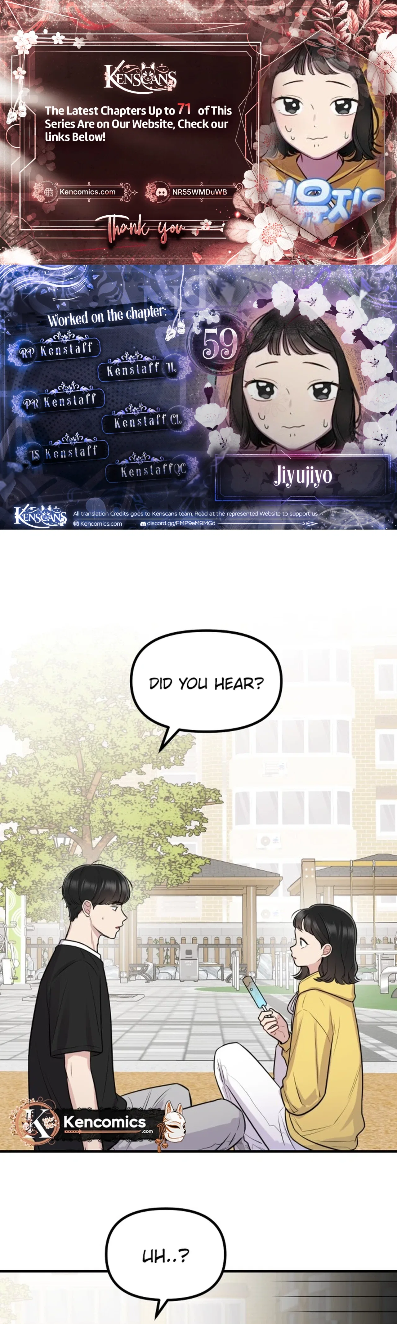 Jiyujiyo Chapter 59 – Page 1