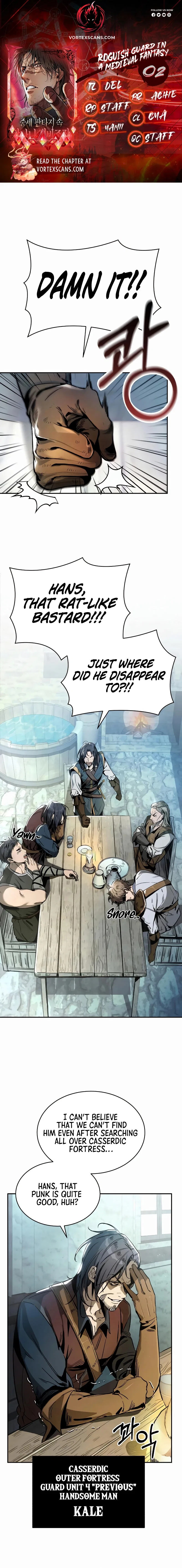 A Rogue Guard in a Medieval Fantasy Chapter 2 – Page 1