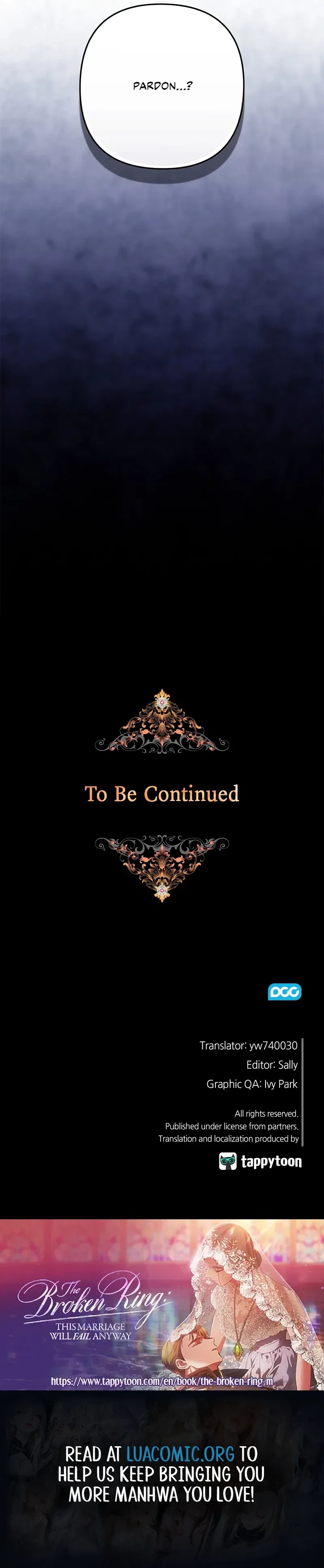The Broken Ring : This Marriage Will Fail Anyway Chapter 74 – Page 12
