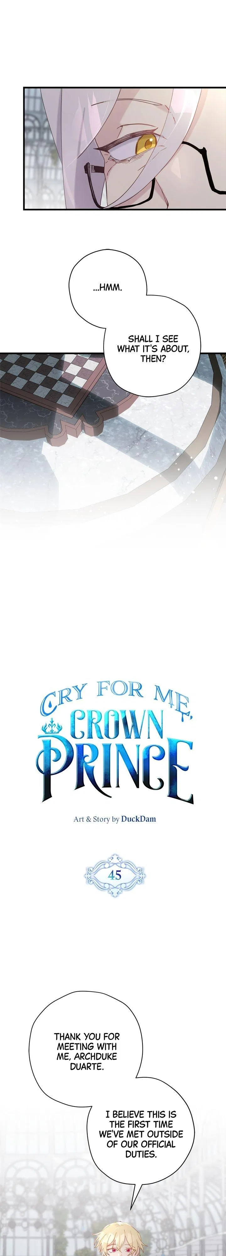 Please Cry, Crown Prince Chapter 45 – Page 10