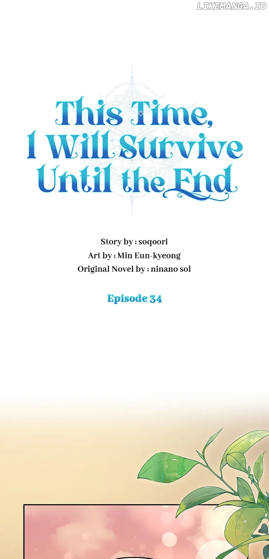 In This Life, I Will Survive Until the End Chapter 34 – Page 1