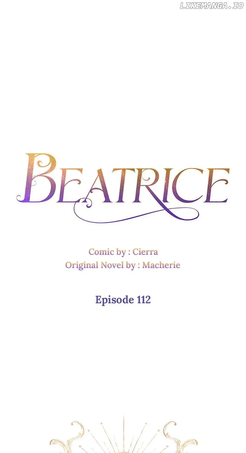 Beatrice Chapter 112 – Page 1
