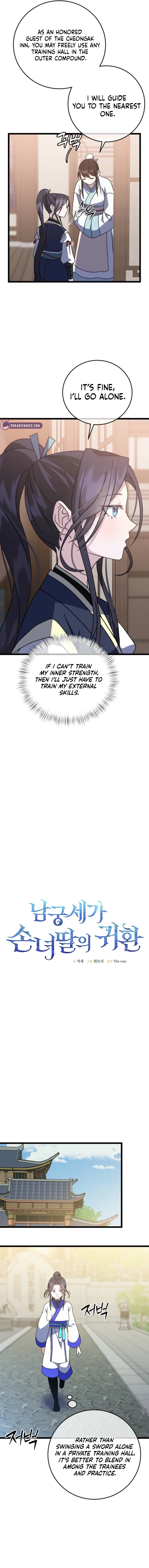 The Return of the Namgung Clan’s Granddaughter Chapter 7 – Page 4