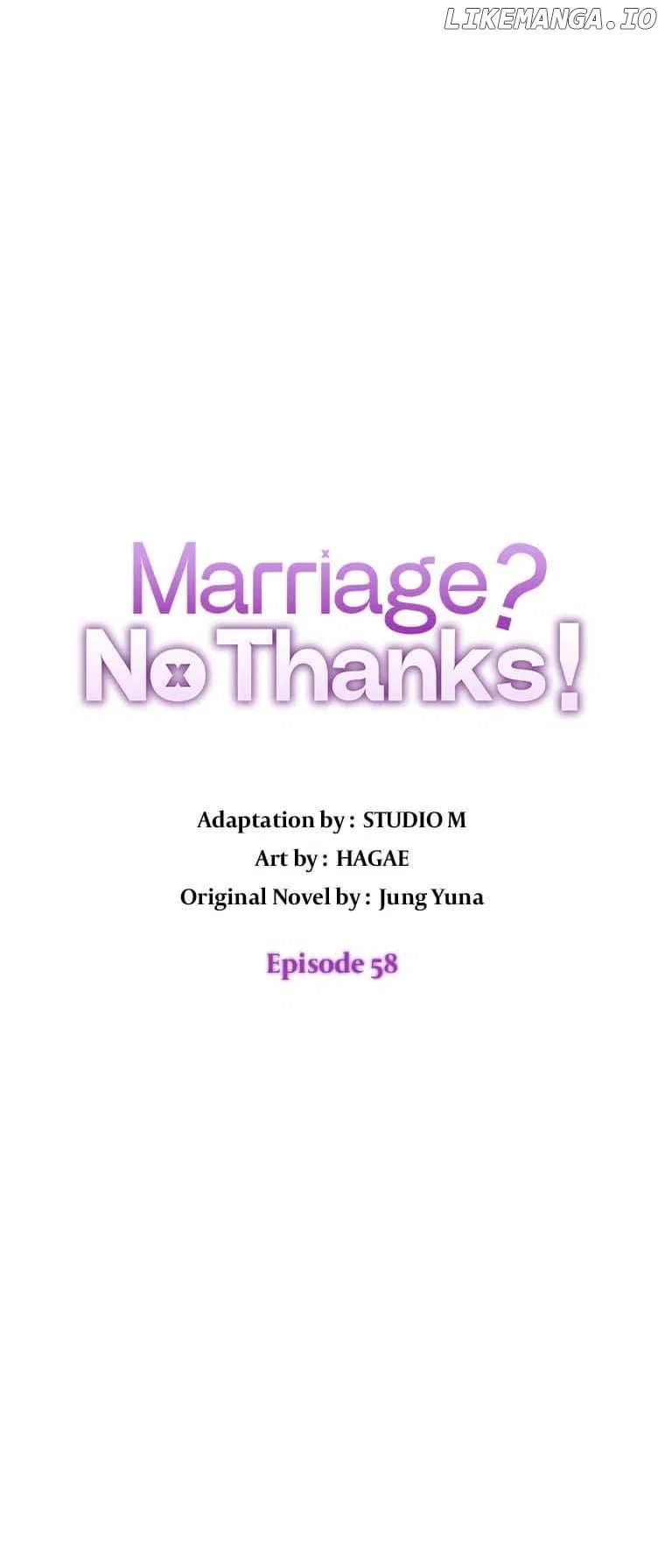 Marriage? No Thanks! Chapter 58 – Page 20