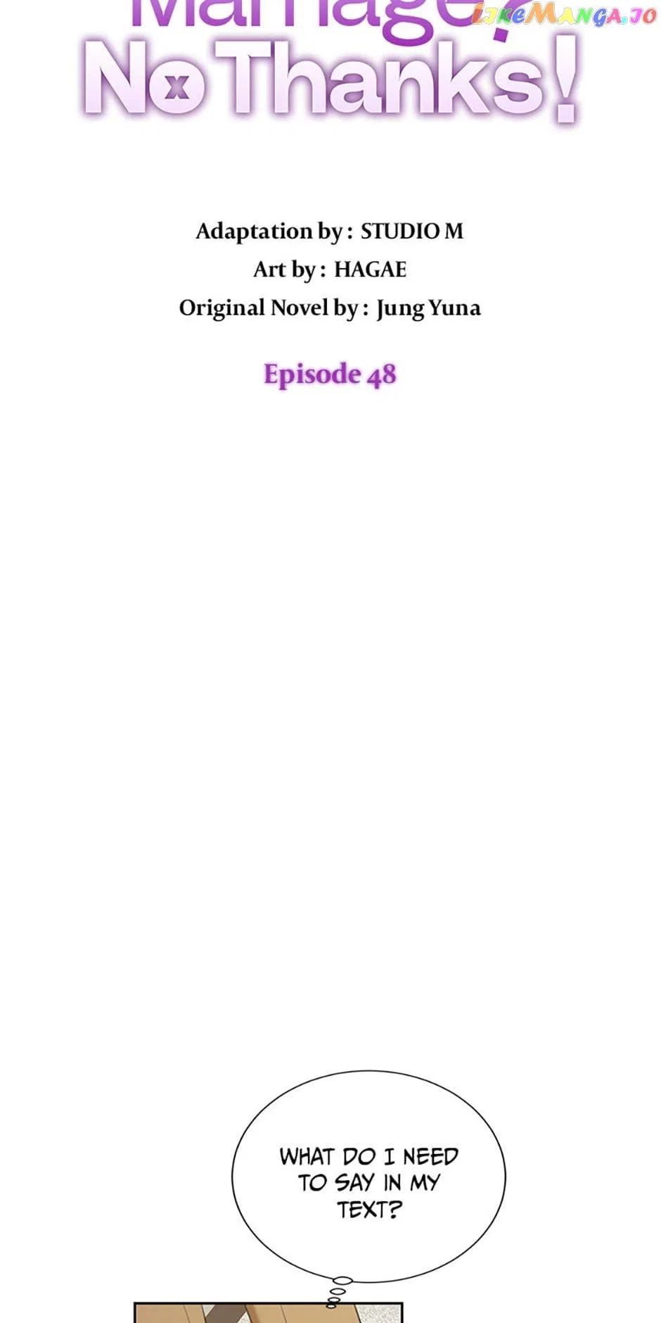 Marriage? No Thanks! Chapter 48 – Page 10