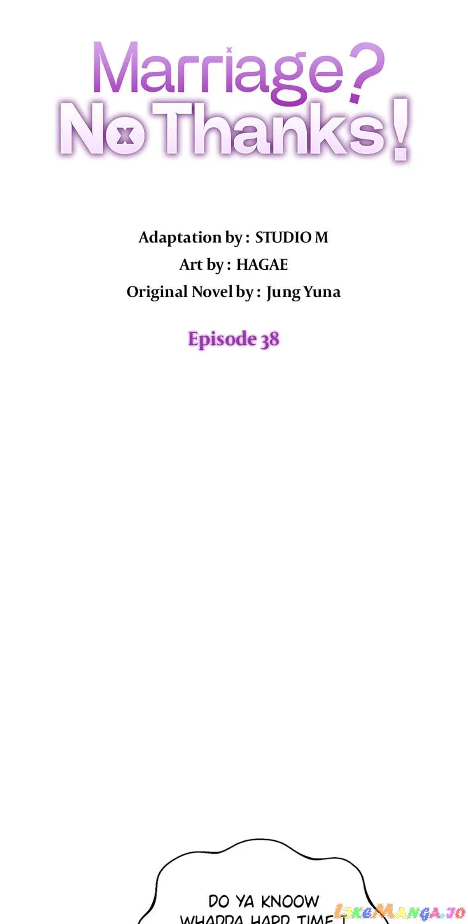 Marriage? No Thanks! Chapter 38 – Page 16
