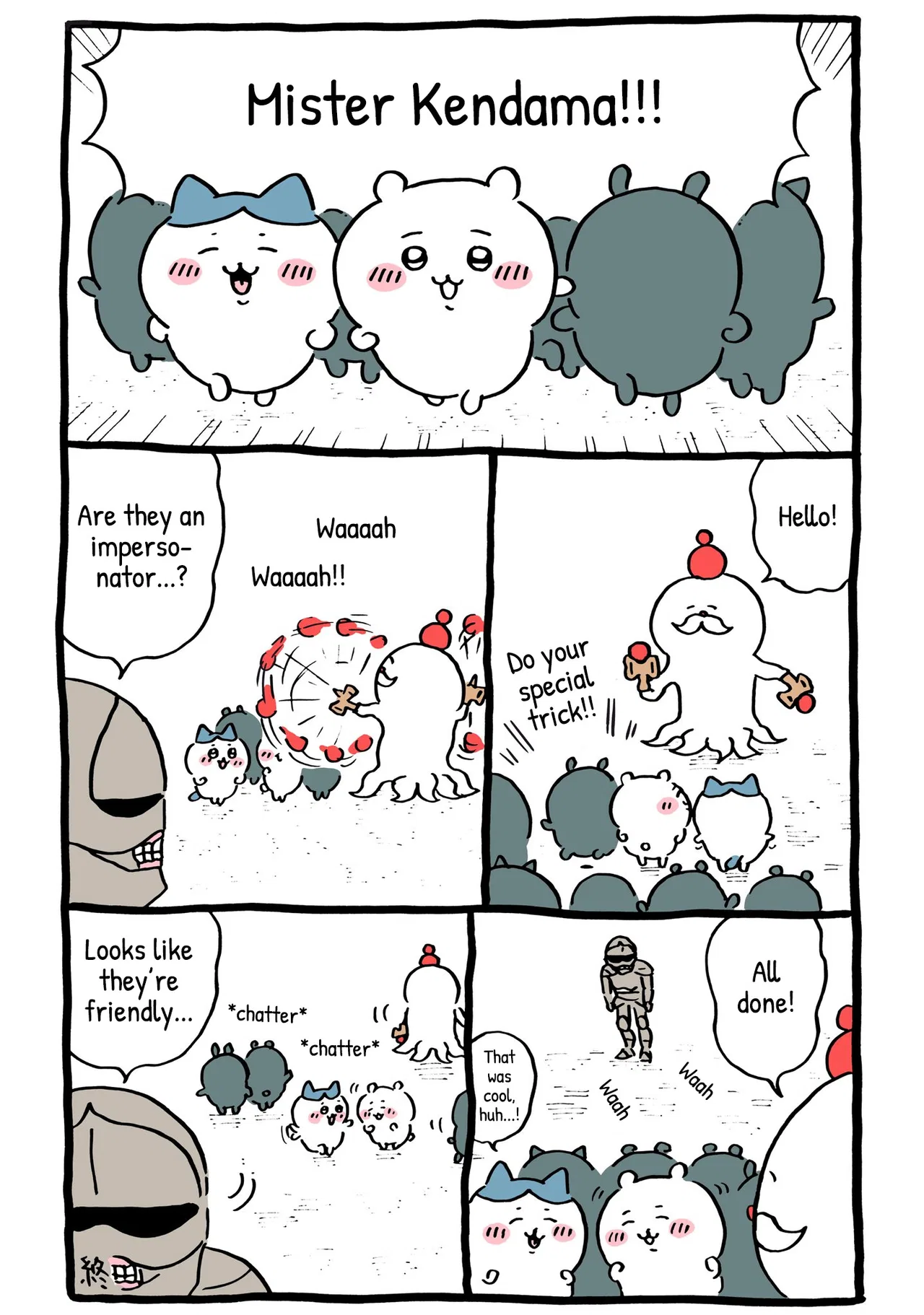 Chiikawa: Nanka Chiisakute Kawaii Yatsu (Webcomic Pages) Chapter 181 – Page 1