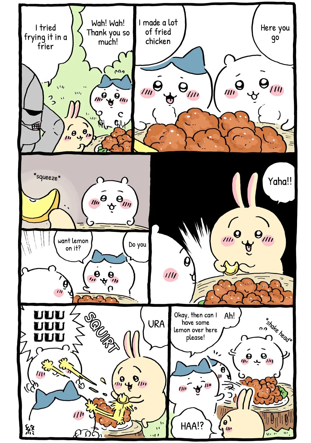 Chiikawa: Nanka Chiisakute Kawaii Yatsu (Webcomic Pages) Chapter 153 – Page 1