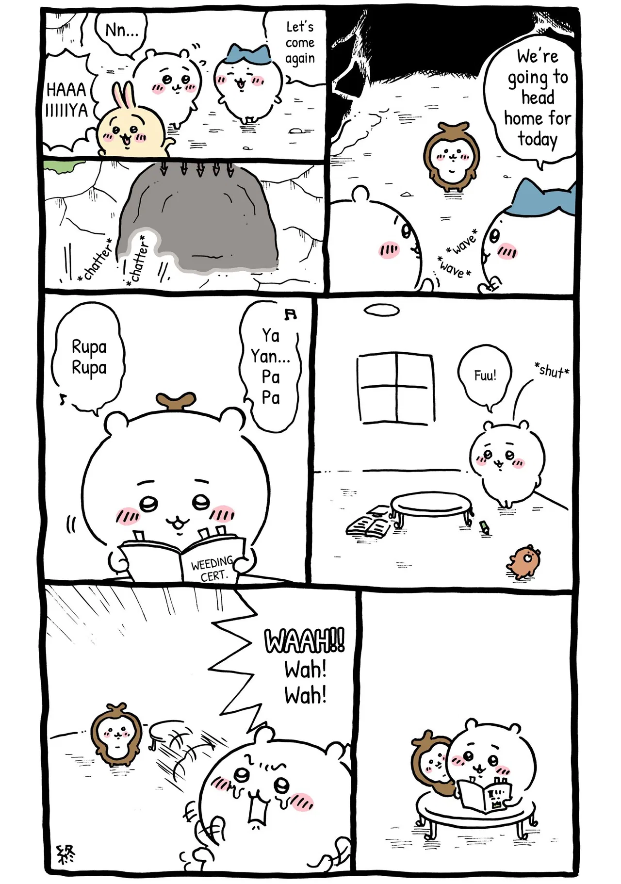 Chiikawa: Nanka Chiisakute Kawaii Yatsu (Webcomic Pages) Chapter 192 – Page 1