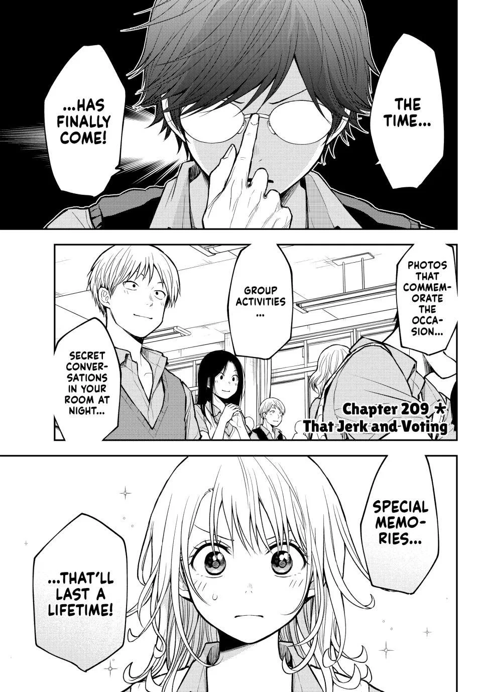 My Cuteness Isn’t Understood By Kuroiwa Medaka Chapter 209 – Page 1