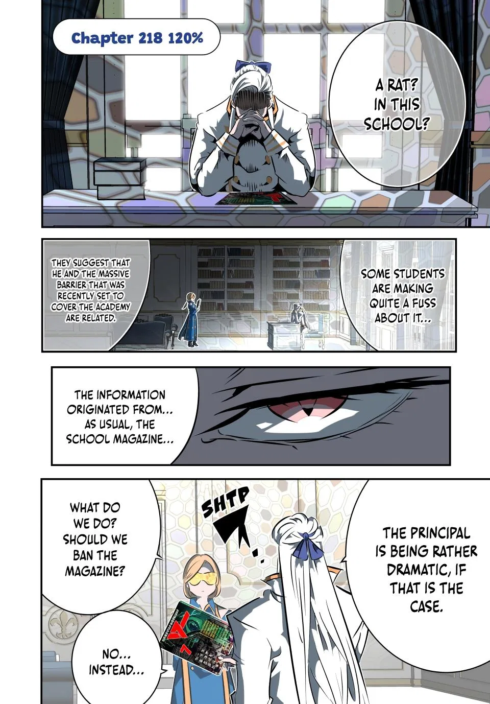 Anime – I Was Reincarnated as the 7th Prince so I Can Take My Time Perfecting My Magical Ability Season 2 Chapter 218 – Page 1