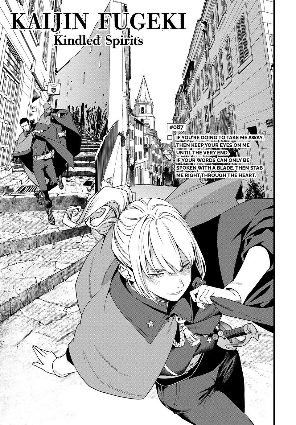 Kaijin Fugeki: Kindled Spirits Chapter 87 – Page 1