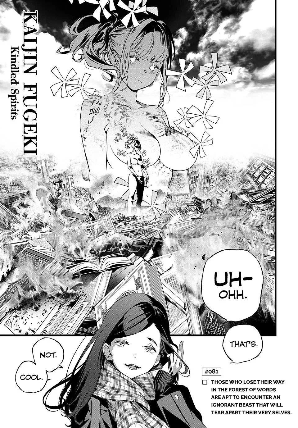 Kaijin Fugeki: Kindled Spirits Chapter 81 – Page 1