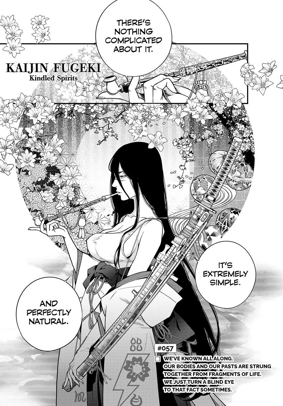 Kaijin Fugeki: Kindled Spirits Chapter 57 – Page 1