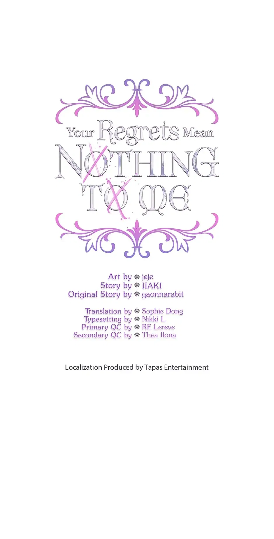 Your Regrets Mean Nothing to Me Chapter 85 – Page 6