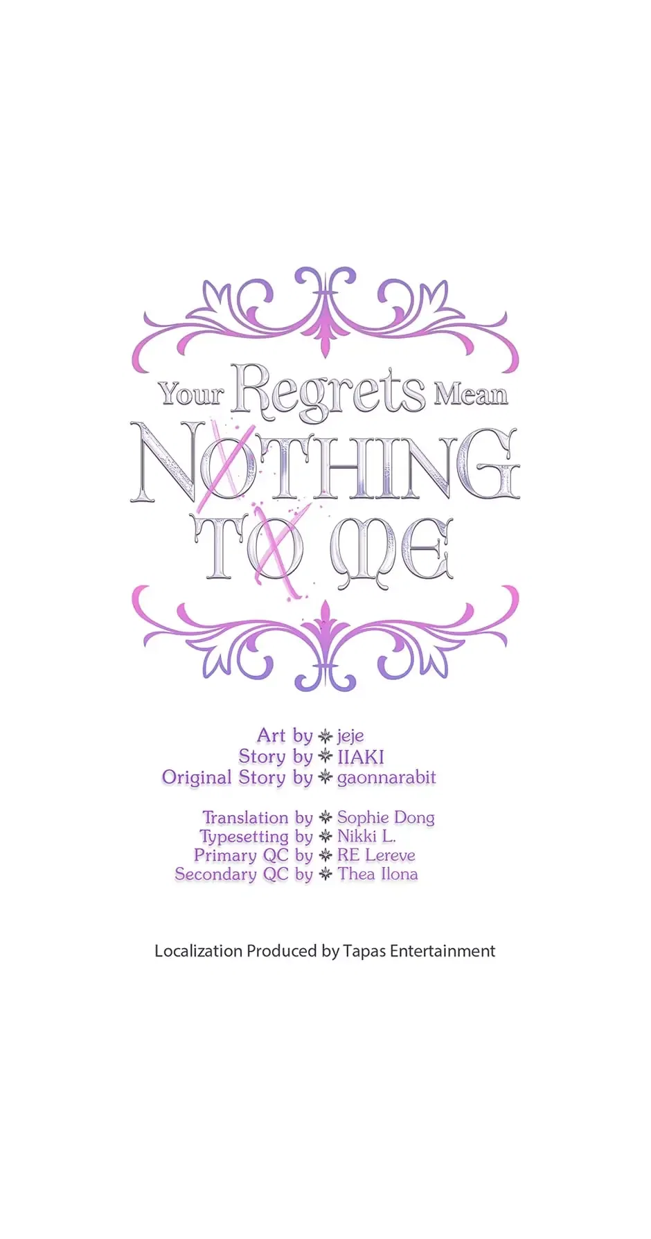 Your Regrets Mean Nothing to Me Chapter 84 – Page 32