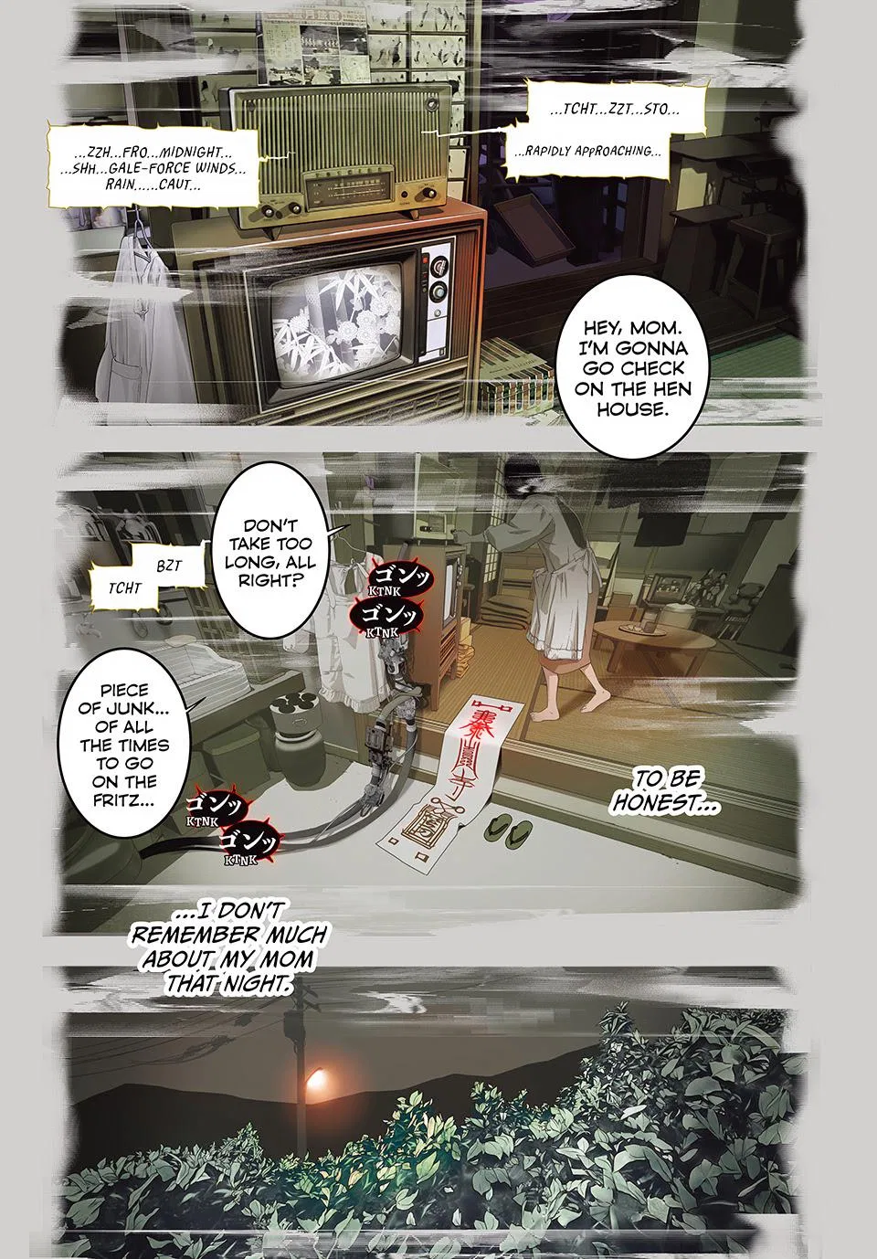 Kaijin Fugeki: Kindled Spirits Chapter 1 – Page 1