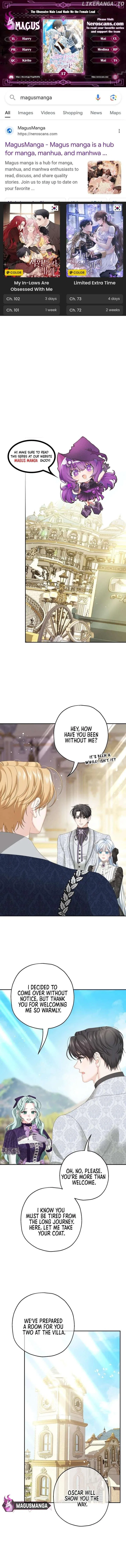 Obsessed Male Lead Made Me The Main Character Chapter 37 – Page 1