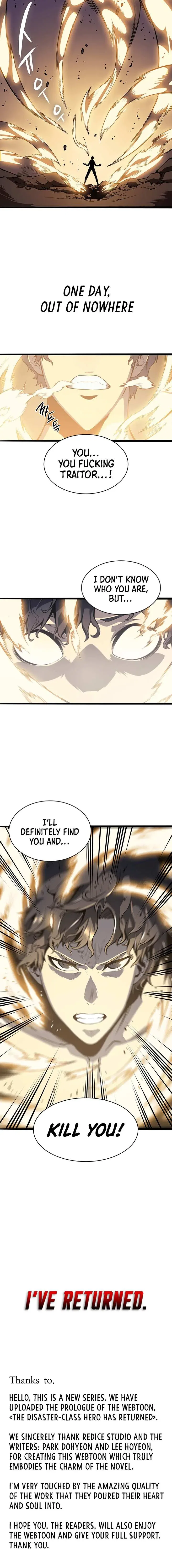 Return of the Disaster-Class Hero Chapter 0 – Page 9