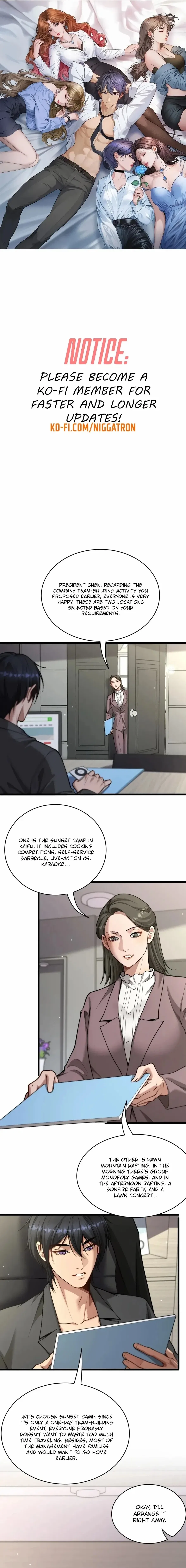 After Becoming Financially Free, They Offered Their Loyalty Chapter 74 – Page 1