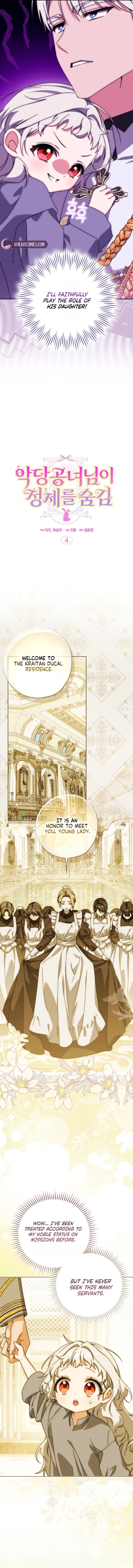 The Villainess Duke Lady Hides Her Identity Chapter 4 – Page 8