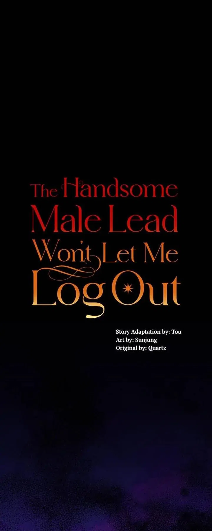 The Handsome Male Lead Won’t Let Me Log Out Chapter 37 – Page 1