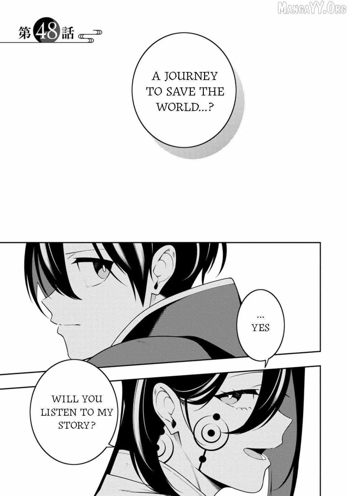Saikyou Onmyouji no Isekai Tenseiki ~Geboku no Youkaidomo ni Kurabete Monster ga Yowaisugirundaga~ Chapter 48 – Page 1
