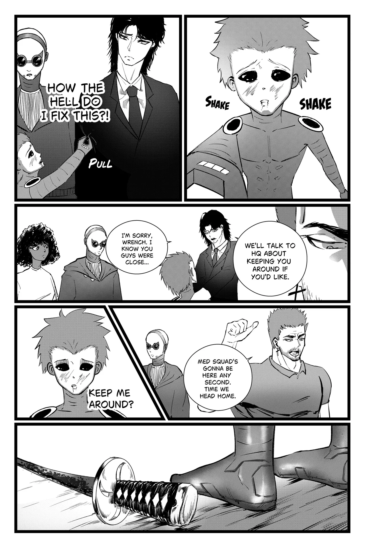 RoboMonkey Chapter 4 – Page 7