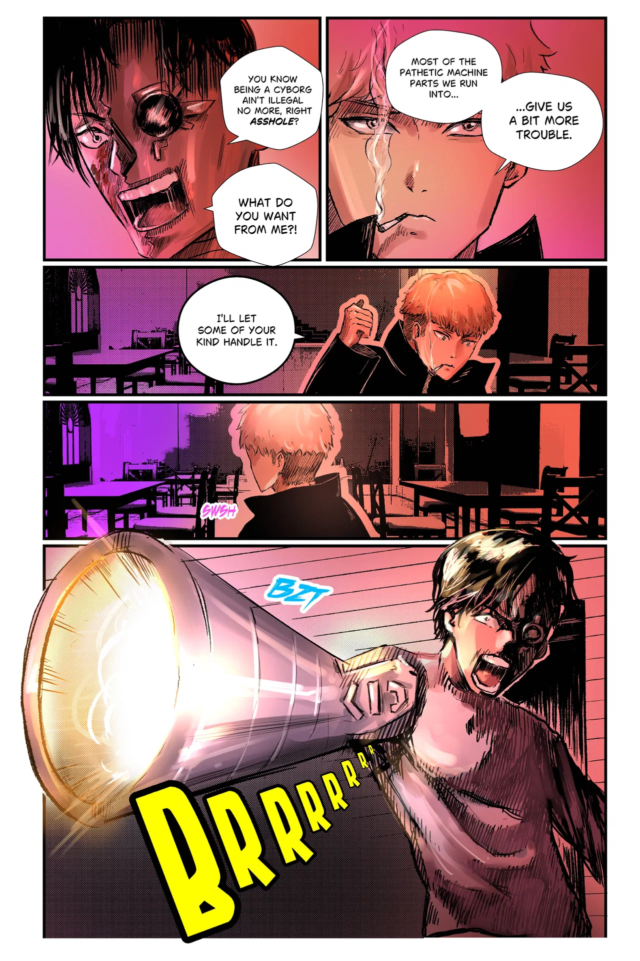 RoboMonkey Chapter 1 – Page 8