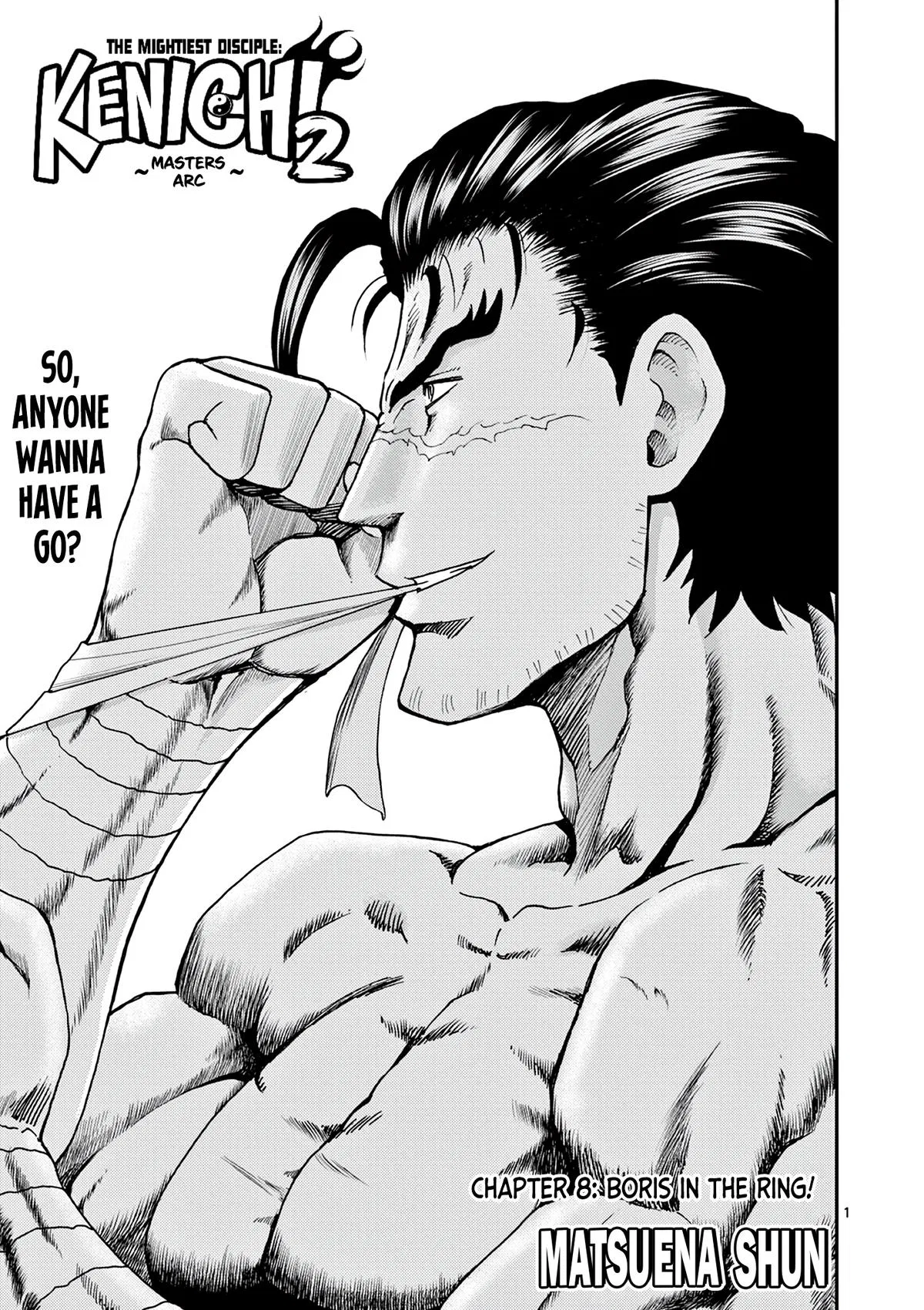 History's Strongest Disciple Kenichi 2: Masters Arc Chapter 8 – Page 1