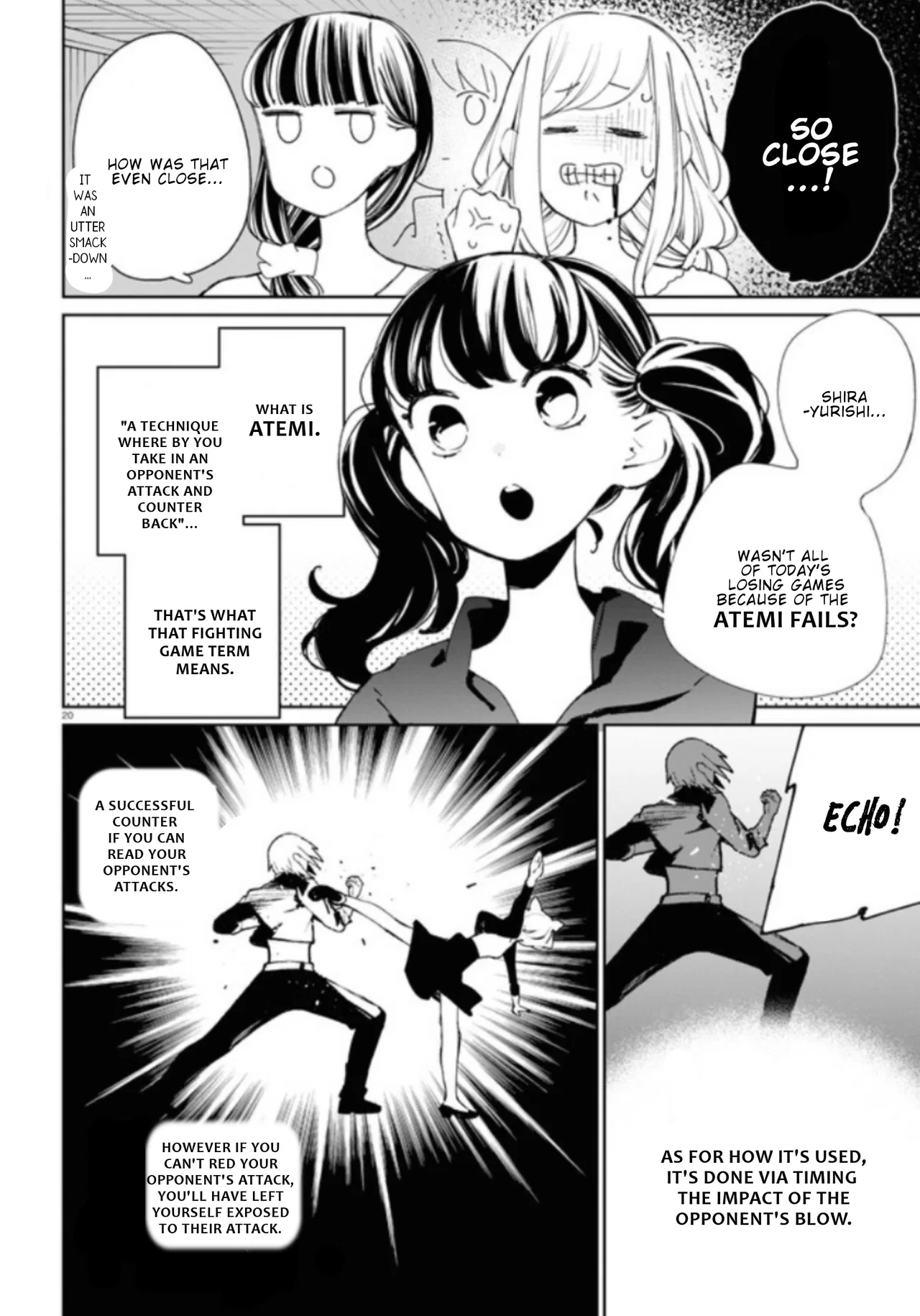 Anime – Young Ladies Don’t Play Fighting Games Chapter 11 – Page 21