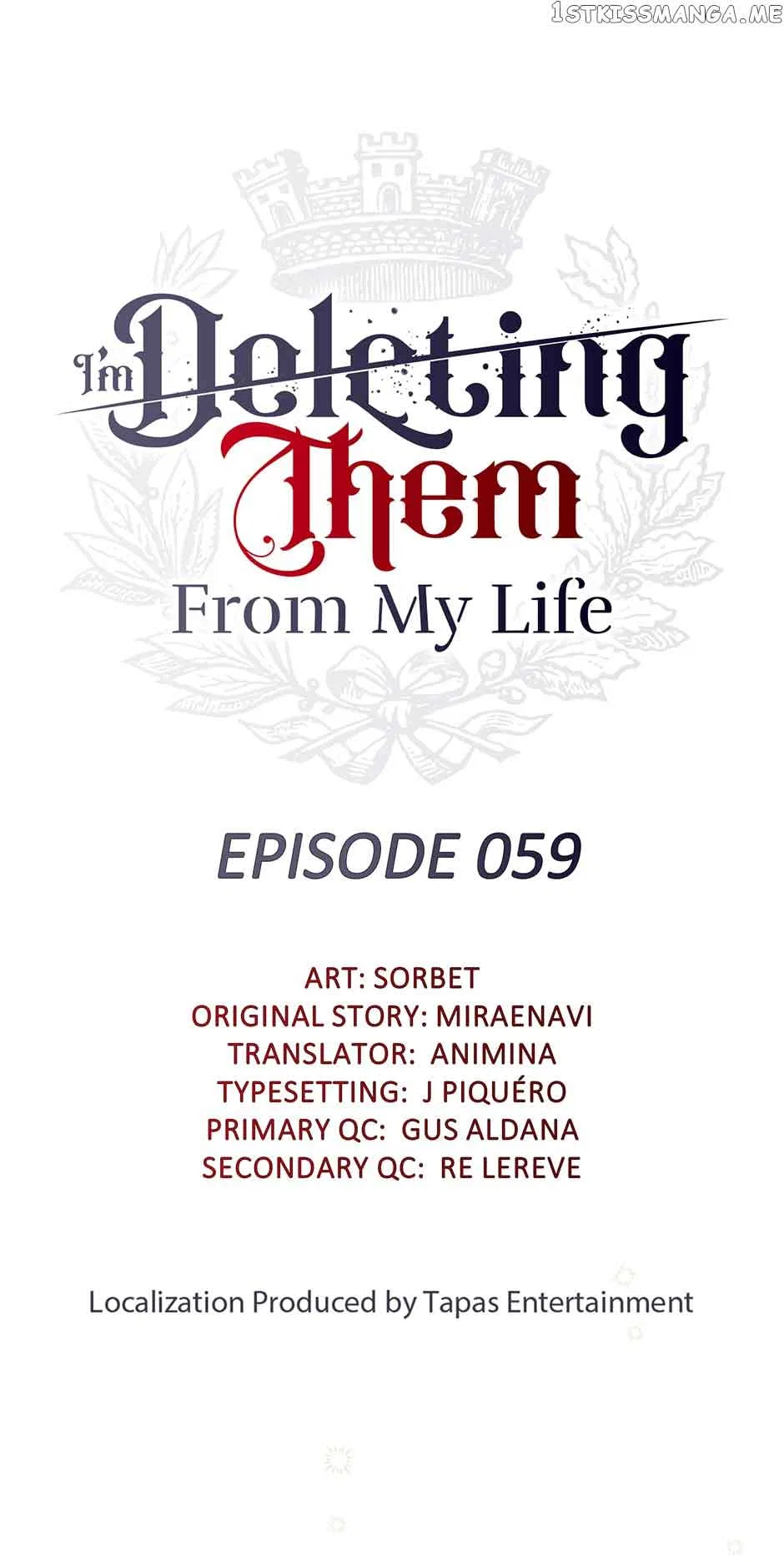 I Will Remove Them From My Life Chapter 59 – Page 1