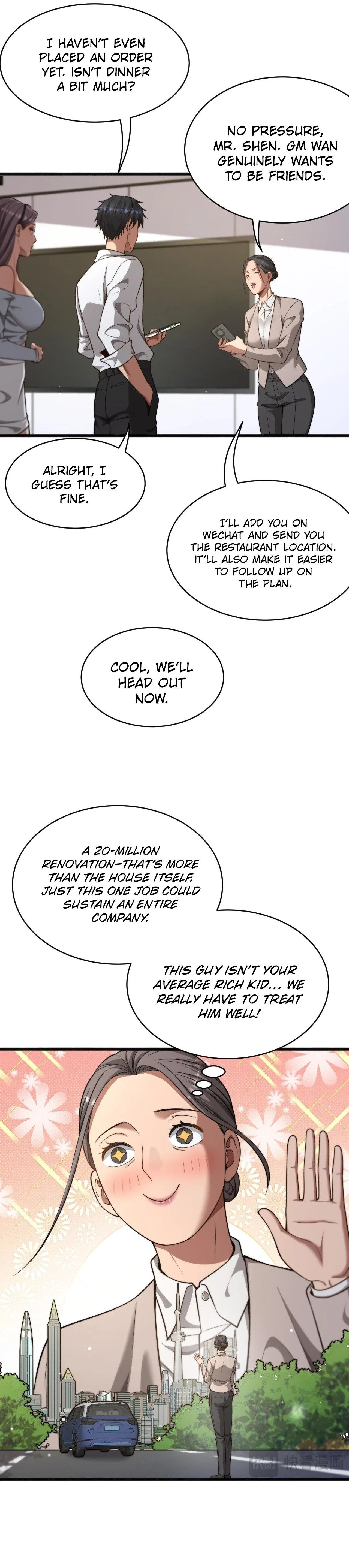 After Becoming Financially Free, They Offered Their Loyalty Chapter 18 – Page 13