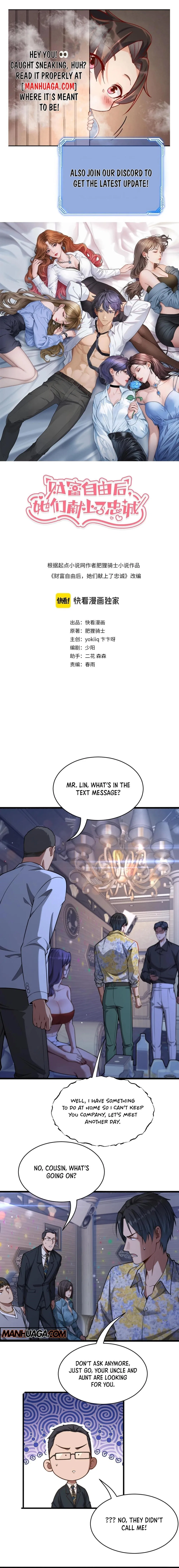 After Becoming Financially Free, They Offered Their Loyalty Chapter 6 – Page 1
