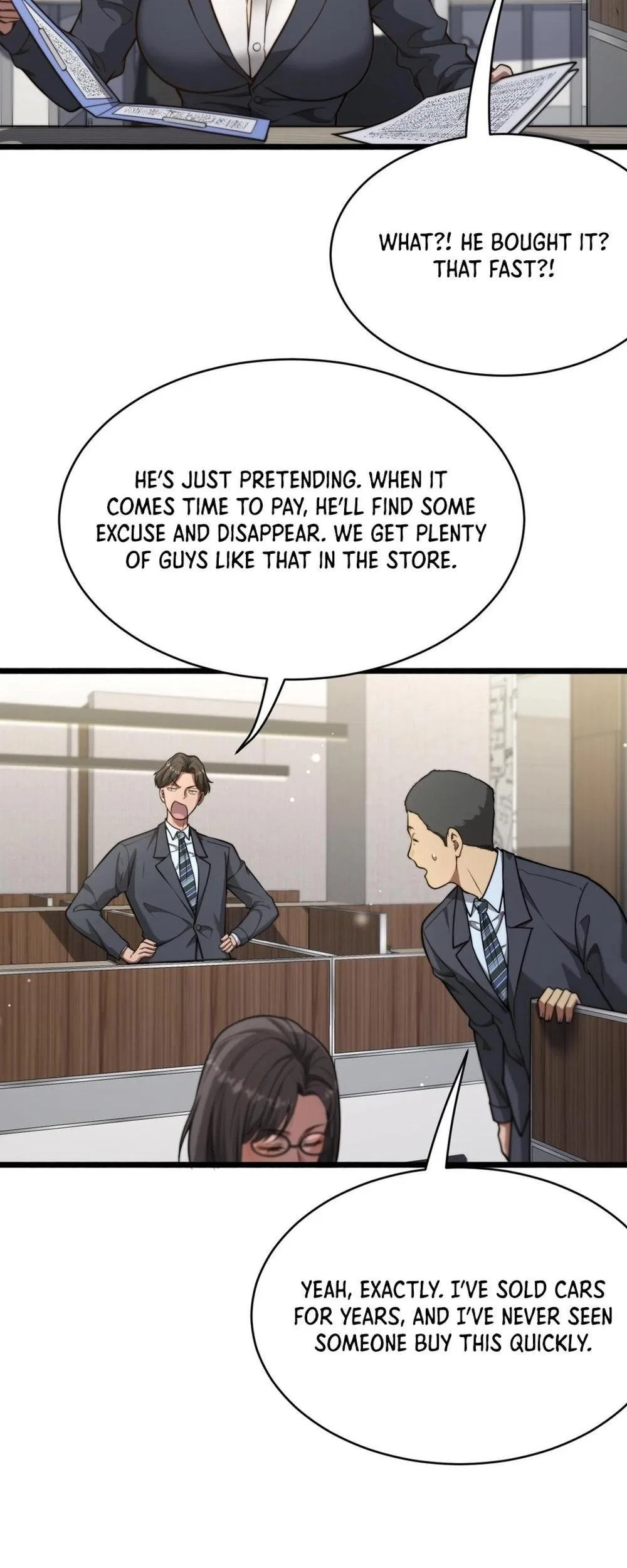 After Becoming Financially Free, They Offered Their Loyalty Chapter 4 – Page 6