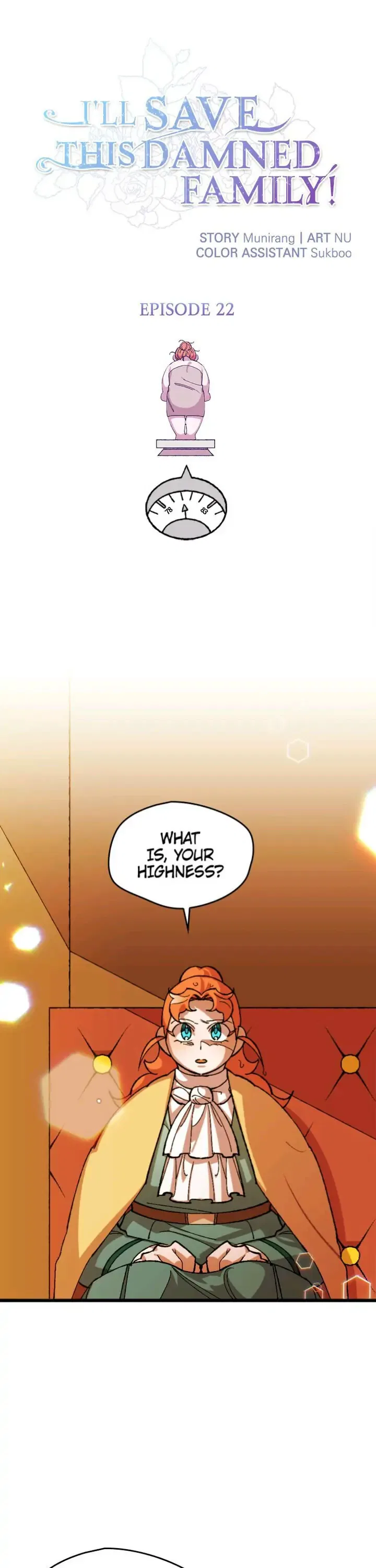 I’ll Save This Damn Family! Chapter 22 – Page 1