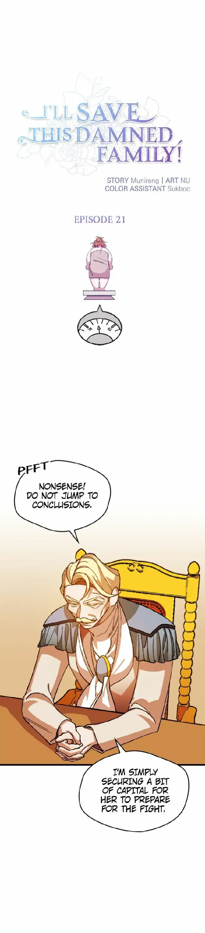 I’ll Save This Damn Family! Chapter 21 – Page 1
