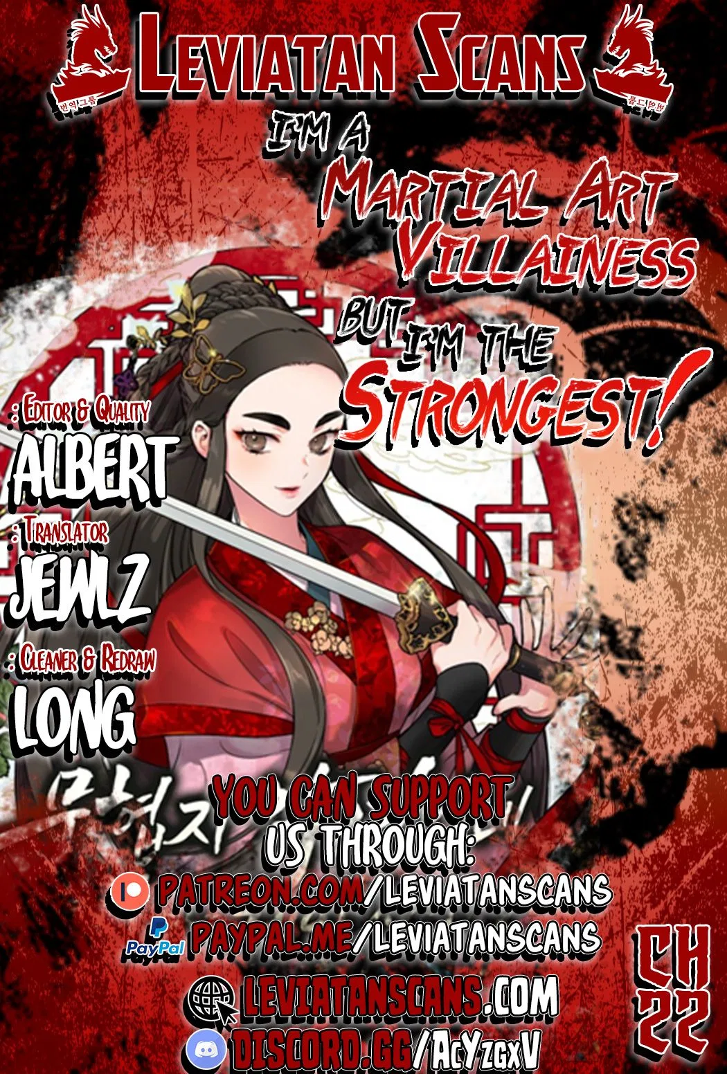 I’m a Martial Art Villainess but I’m the Strongest! Chapter 22 – Page 1
