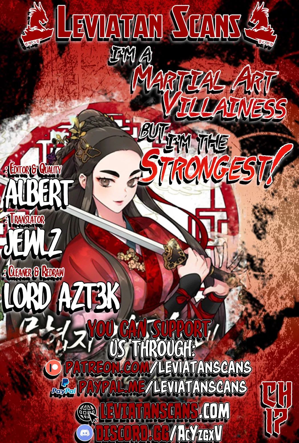 I’m a Martial Art Villainess but I’m the Strongest! Chapter 17 – Page 1