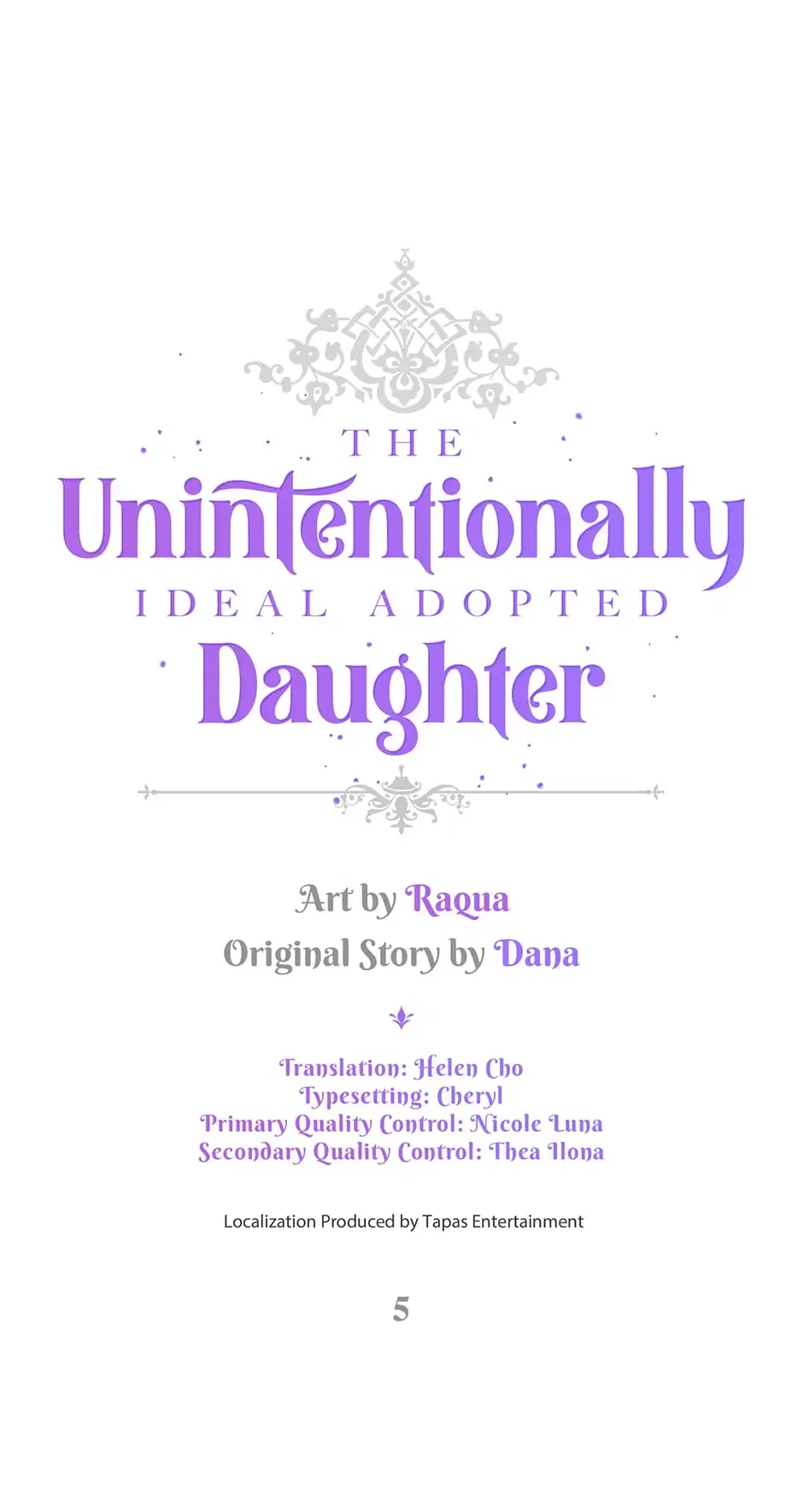 The Unintentionally Ideal Adopted Daughter Chapter 5 – Page 8