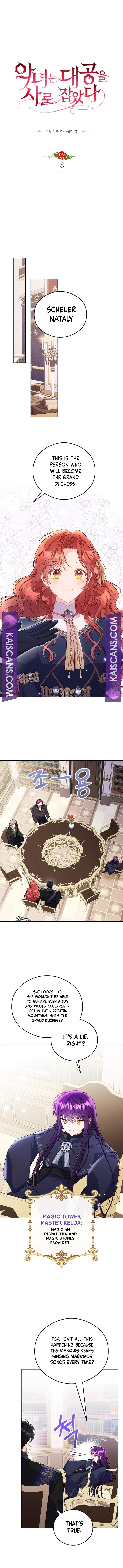 The Villainess Captured the Grand Duke Chapter 8 – Page 2