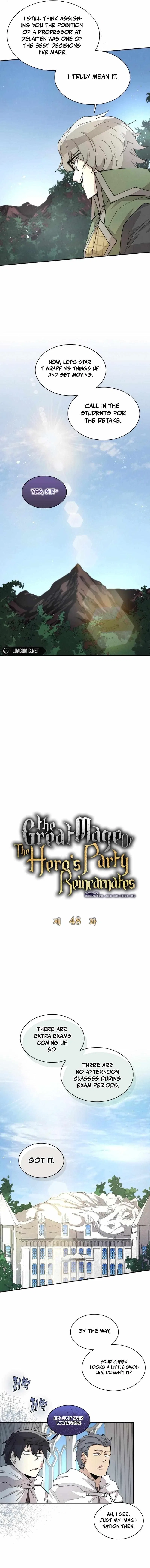 The Great Mage of the Hero’s Party Reincarnates Chapter 48 – Page 4