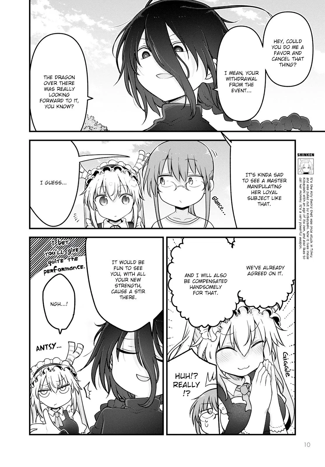 Anime – Miss Kobayashi’s Dragon Maid Chapter 141 – Page 4