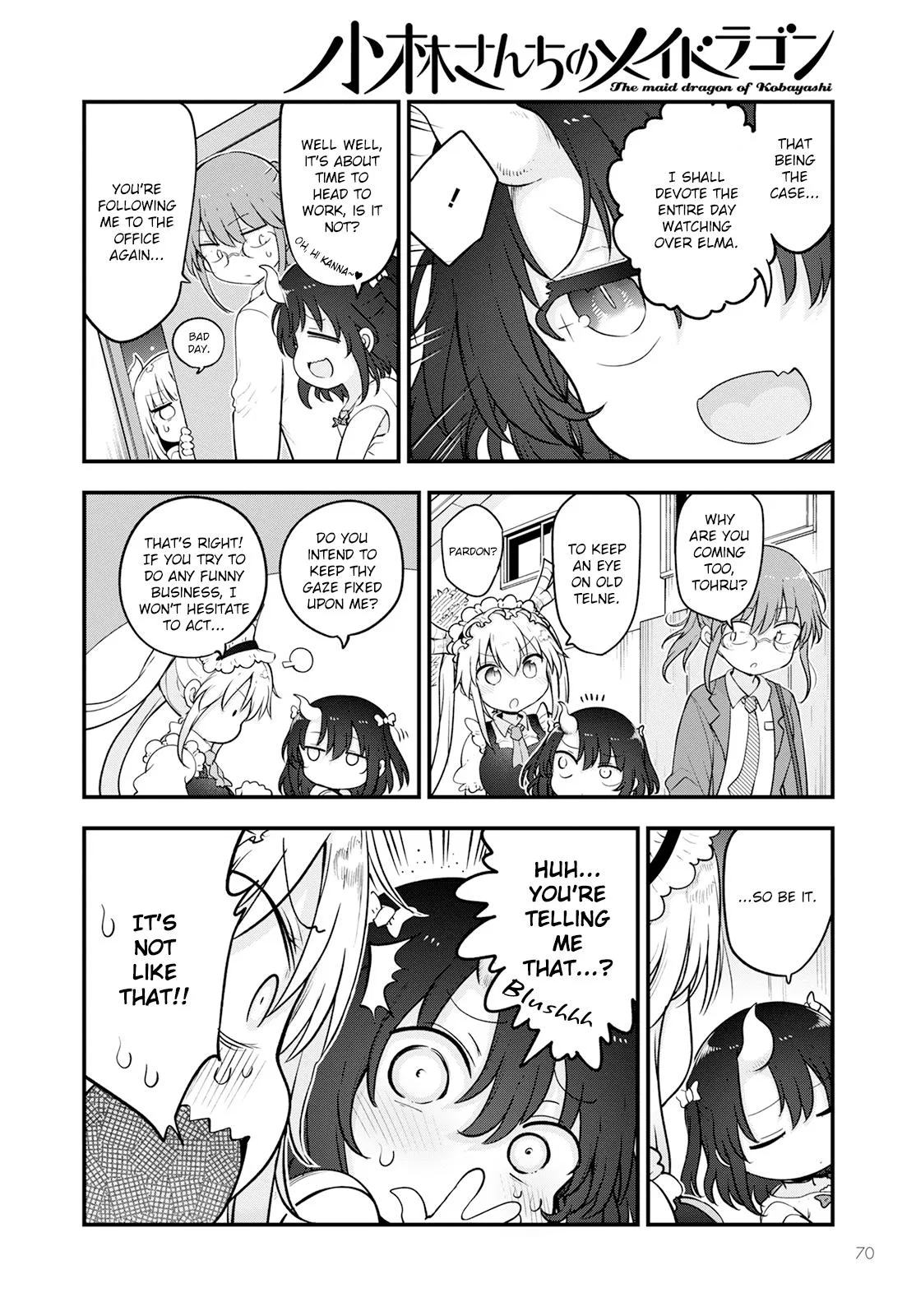 Anime – Miss Kobayashi’s Dragon Maid Chapter 133 – Page 4