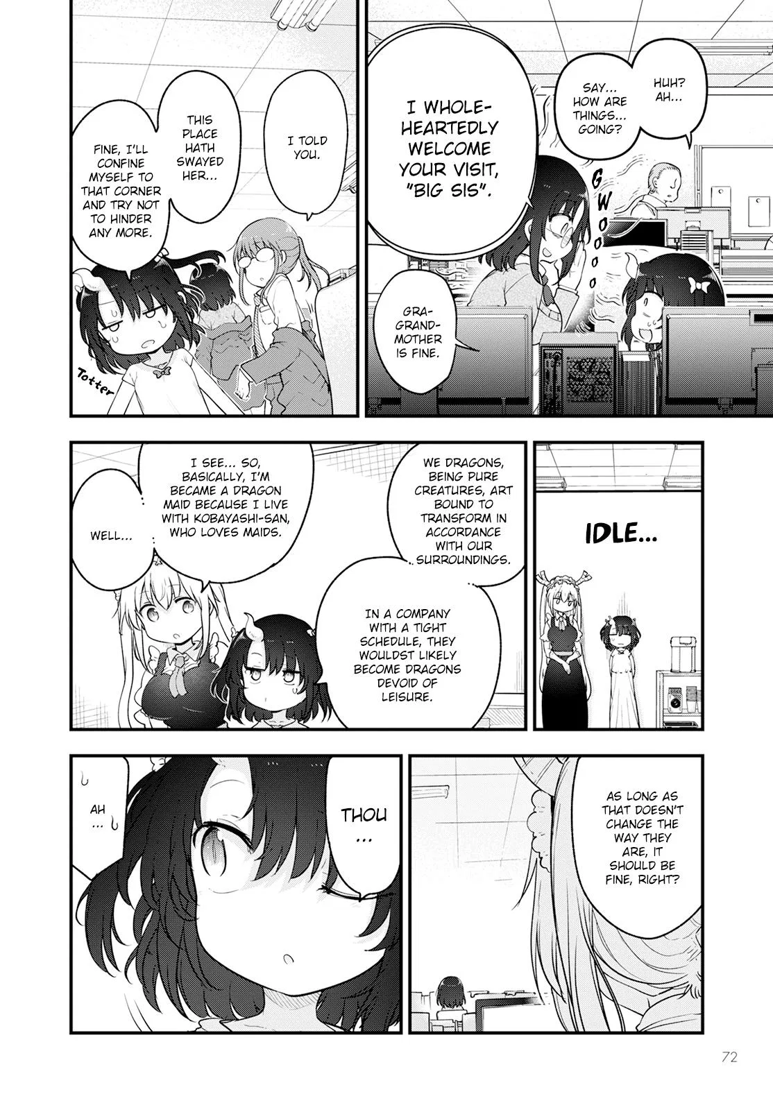 Anime – Miss Kobayashi’s Dragon Maid Chapter 133 – Page 6
