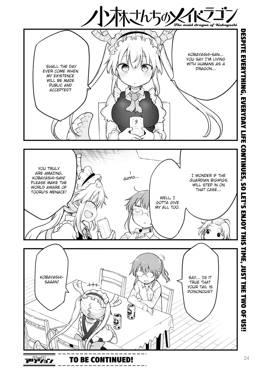 Anime – Miss Kobayashi’s Dragon Maid Chapter 132 – Page 14