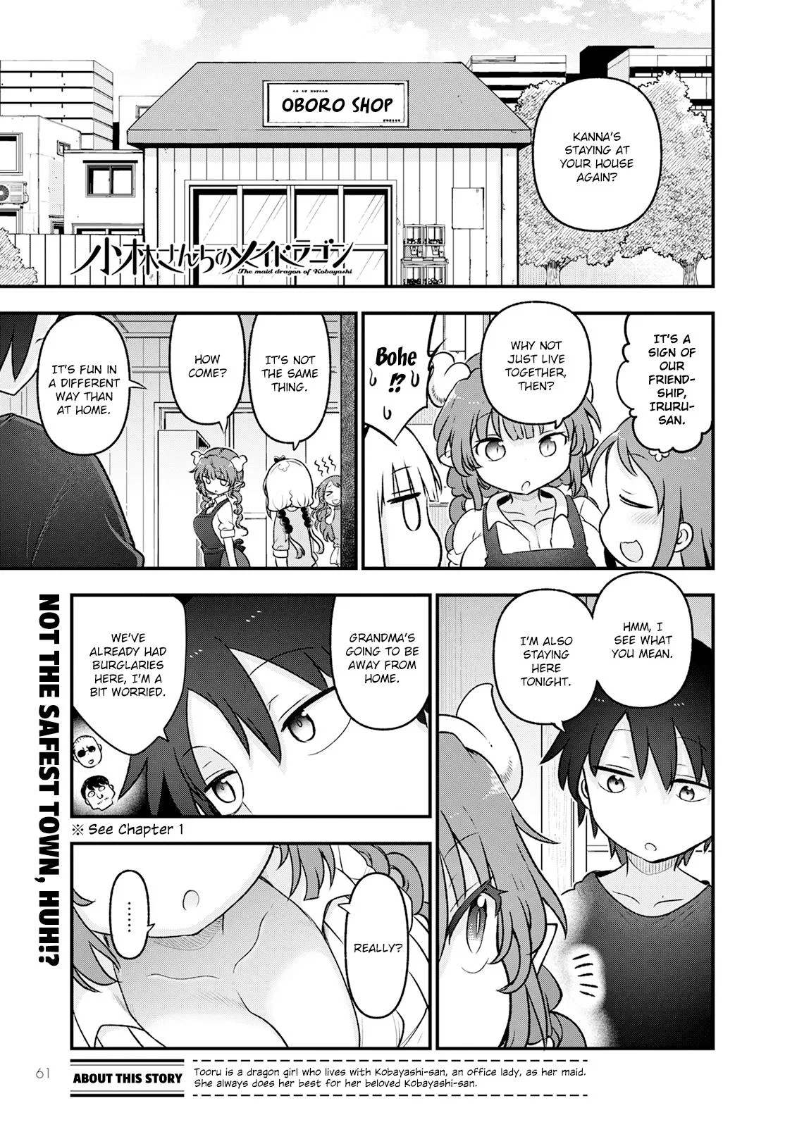Anime – Miss Kobayashi’s Dragon Maid Chapter 130 – Page 1