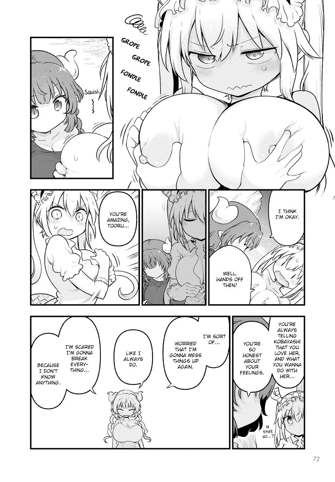 Anime – Miss Kobayashi’s Dragon Maid Chapter 130 – Page 12